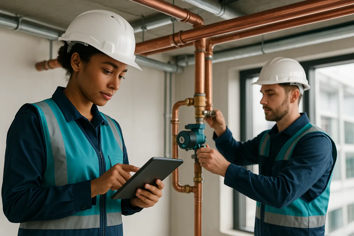 Fachkräfte im Einsatz